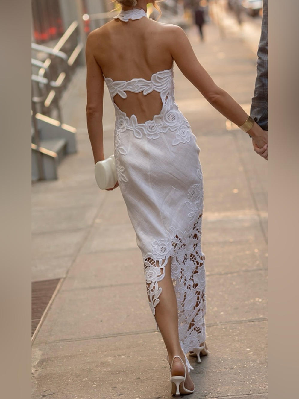 Cult Gaia White Tamara Gown - Picture 6 of 10